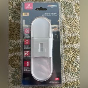 Bar Light Globe Battery LED Cool White NWt